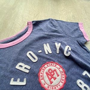 💗AEROPOSTALE Blue/Pink Women’s Shirt💗